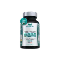 Magneziu bisglicinat Premium, 60 capsule, Boost4Life