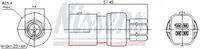 Comutator presiune aer conditionat potrivit FORD COUGAR, KA, MONDEO III, STREET KA 1.3-3.0 09.96-11.08