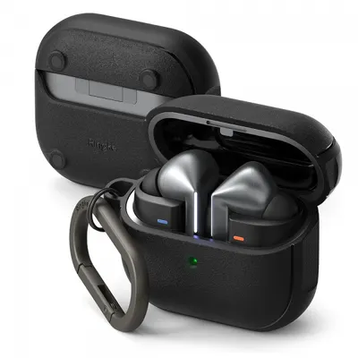 Husa Ringke Onyx Magnetic pentru Samsung Galaxy Buds3 FE / Buds3 Pro / Buds3, Neagra