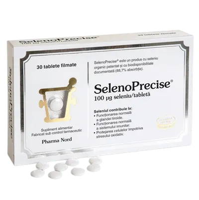 SelenoPrecise, 30 tablete, Pharma Nord