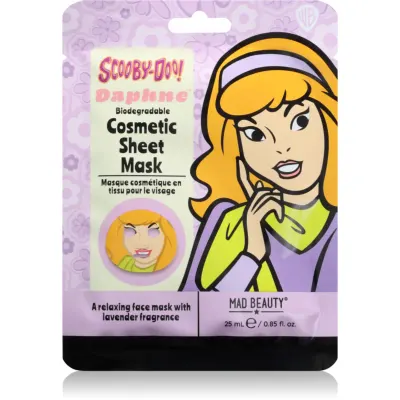 Mad Beauty Scooby Doo Daphne masca de celule cu efect revitalizant 25 ml