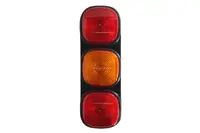 Stop spate stanga/dreapta (12/24V, rosu, cu intermitent) potrivit JCB 3CX, 3CX SITEMASTER, 3CX-2, 3CX-4, 3CXC, 3CXS, 3CXT, 4CX, 4CXC