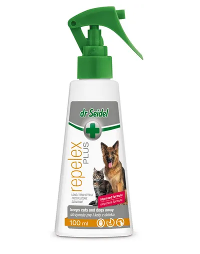 DR SEIDEL Repelex Plus spray repelent câini și pisici anti-marcaj 100 ml