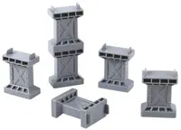 Supliment feroviar Hape International - Suport pod, 6 buc