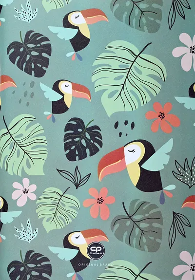 Caiet Cool Pack Toucans - A5, linii late, 60 de foi