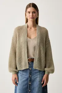 BOSS Orange cardigan pentru femei cu lână C_Furgovia_1
