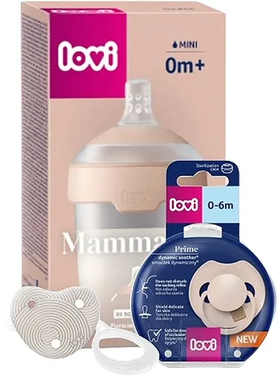 Set Lovi - Biberon, clemă și suzetă