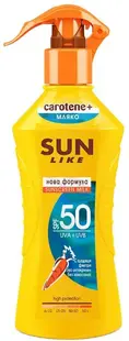 Sun Like Carotene+ Lapte spray cu protecție solară, SPF50, 200 ml