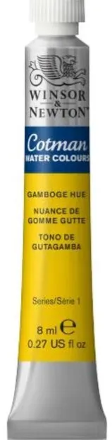 Vopsea de acuarelă Winsor & Newton Cotman - Gamboge, 8 ml