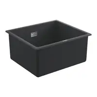 Chiuveta bucatarie Grohe K700U 31653AP0, 1 cuva, compozit quartz, Negru