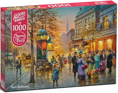 Puzzle Cherry Pazzi din 1000 de piese - La Paris