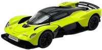 Mașinuță metalică Re-El Toys - Aston Martin Valkyrie 2023, 1:43, galben