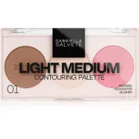 Gabriella Salvete Contouring Palette Patela pentru conturul fetei culoare 01 9 g