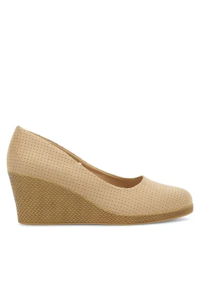 Pantofi sport dama - Textil - Bej - Bej