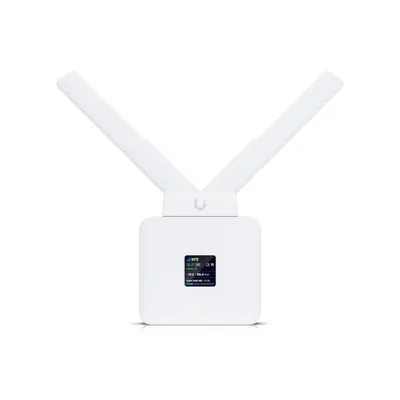 Router mobil 4G LTE Ubiquiti UMR, WiFi 2.4 GHz, 150 Mbps Dual Gigabit, PoE Out, Nano SIM, GPS, UniFi