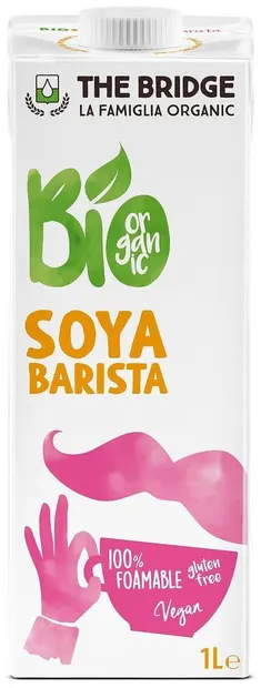 Băutură organică din soia Barista, 1 l, The Bridge