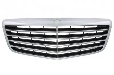 Grila fata AVANTGARDE, completa, negru crom MERCEDES Clasa E intre 2006-2010