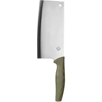 Cutit Satar Bucatarie din Otel Inoxidabil, Maner Plastic, 31.80 cm, Grunberg