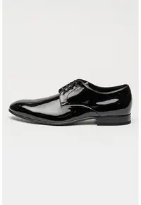 Pantofi de piele lacuita Derrek - Negru