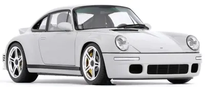 Model de colecție din metal Almost Real Modern: Mașini - RUF SCR (2018) (Chalk Grey)