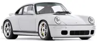 Model de colecție din metal Almost Real Modern: Mașini - RUF SCR (2018) (Chalk Grey)