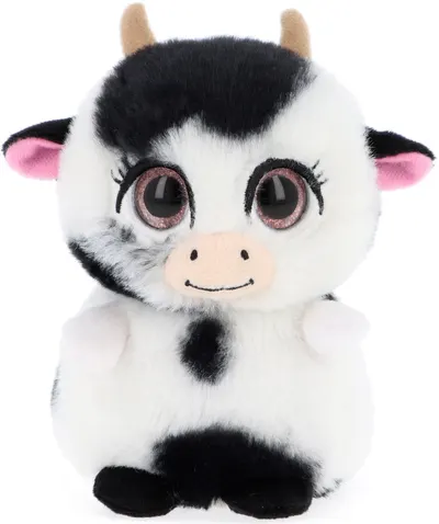 Jucărie de pluș Keel Toys Animotsu - Vacă, 14 cm