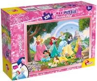 Puzzle cu două fețe Lisciani pentru colorare 108 piese - Lumea curcubeului