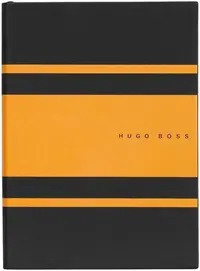 Caiet Hugo Boss Gear Matrix - A5, cu puncte, galben