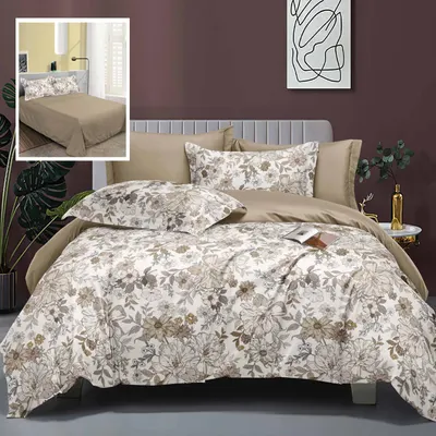 Lenjerie de pat elegance 6 piese cu cearsaf (lec6)