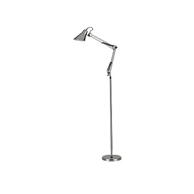 Lampa de podea Sally, 1 bec, dulie E27, D:950 mm, H:min 1150 / max 1850 mm, Crom