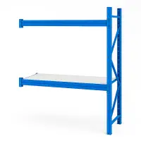 Extensie-Raft profesional pentru depozitare L1000xl600xH2000 de 400 kg - 2 nivele
