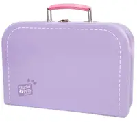 Cutie pentru jucării de pluș Studio Pets - Cu pașaport, 23 cm, mov