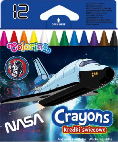 Pasteluri Colorino NASA - 12 culori