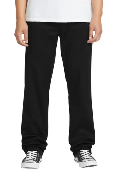 Pantaloni chino uni