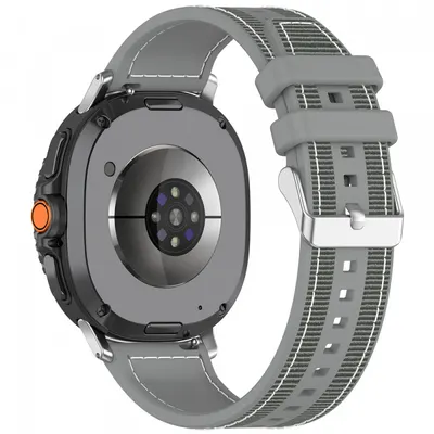 Curea Techsuit W051 pentru Samsung Galaxy Watch9 / Watch8 / Watch8 Classic Series, Gri