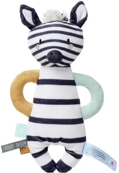 Jucărie de pluș Nicotoy - Zebră, 25 cm
