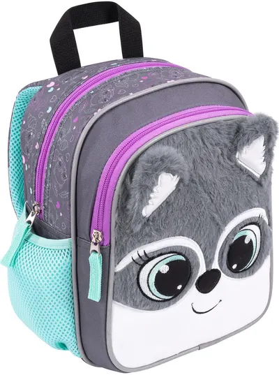 Ghiozdan pentru gradiniță Bambino Premium Racoon - Cu 1 compartiment