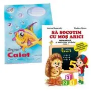 Pachet Caiet Pestisor matematica A5, 48 file, Casa Tipografica si Sa socotim cu Mos Arici. Matematica si explorarea mediului, clasa 1