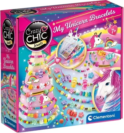 Set creativ Clementoni Crazy Chic - Fă-ți propriile brățări
