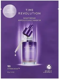 Missha Time Revolution Mască de față cu folie Night Repair 5x, 40 g