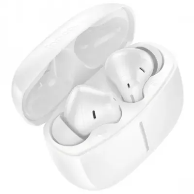Handsfree Bluetooth HOCO EQ34 Plus, TWS, ANC, Alb