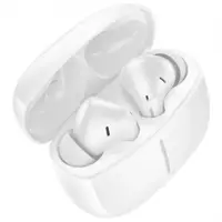 Handsfree Bluetooth HOCO EQ34 Plus, TWS, ANC, Alb
