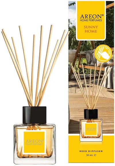 Bețișoare parfumate Areon Classic - Sunny Home, 50 ml