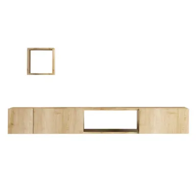 Comoda TV AVIOR, stejar safir, 180x32x25 cm