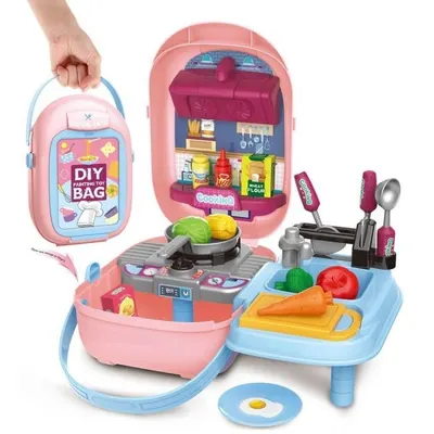 Set de joaca Sonne - Bucatarie in valiza, Junior