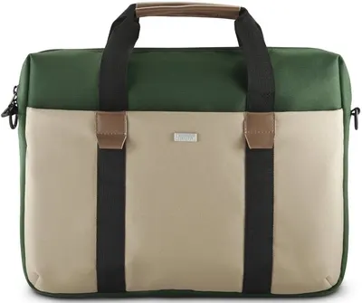 Geantă pentru laptop Hama - Silvan, 16.2'',bej/verde