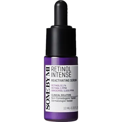 Ser facial antirid cu retinol 0,1% Retinol Intense, 10 ml, Some By Mi