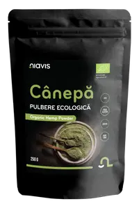 Canepa Pulbere ecologica, 250g, Niavis