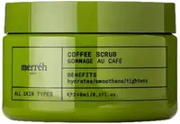 Merréh Scrub pentru față și corp cu cafea, 240 ml