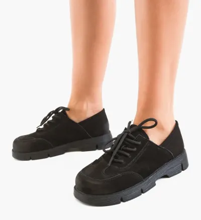 Pantofi Casual Verna Negri